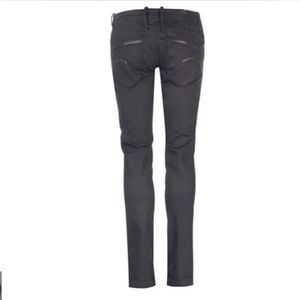 G-Star Raw black coated Brooke loose tapered womens pants size 26x30